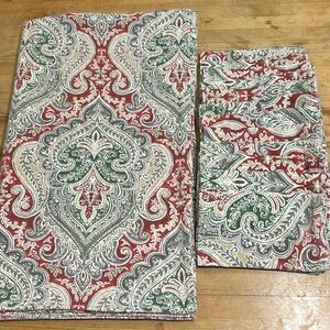 TWIG & TWINE Tablecloth 12 Napkins